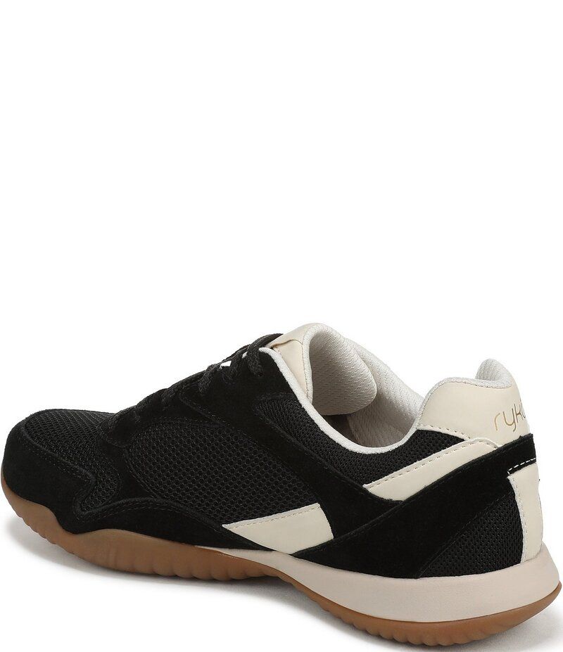 ライカ レディース シューズ スニーカー メッシュ スエード Ryka Womens Candor Mesh and Suede Fitness Sneakers Black ブラック ライカ レディース シューズ スニーカー メッシュ スエード Ryka Womens Candor Mesh and Suede Fitness Sneakers Black ブラック
