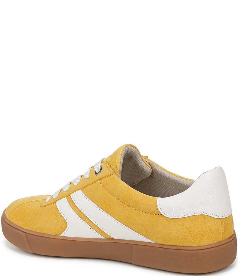 ナチュライザー レディース シューズ スニーカー レース Naturalizer Medina Nubuck Gum Sole Lace Up Sneakers YellowWhite ホワイト