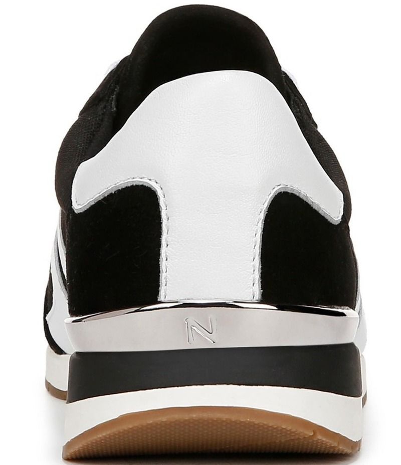 ナチュライザー レディース シューズ スニーカー レース Naturalizer Lorena Lace Up Sneakers BlackWhite ホワイト