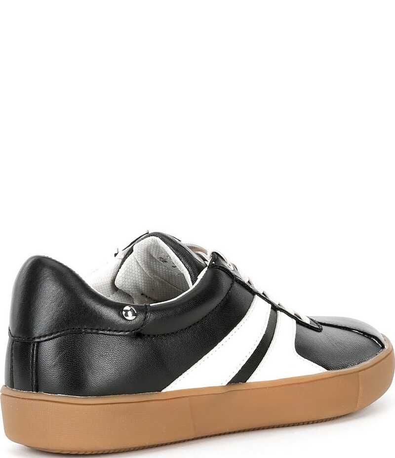 ナチュライザー レディース シューズ スニーカー レース レザー Naturalizer Medina Leather Lace Up Sneakers BlackWhite ホワイト
