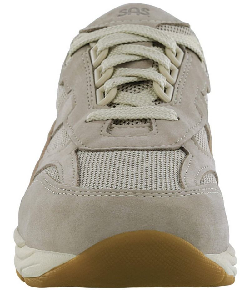 サス レディース シューズ スニーカー メッシュ レザー SAS Tour Leather Mesh Wedge Sneakers Taupe トープ