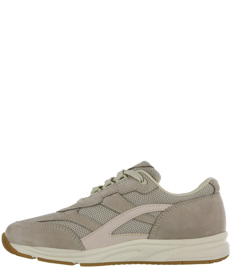 サス レディース シューズ スニーカー メッシュ レザー SAS Tour Leather Mesh Wedge Sneakers Taupe トープ