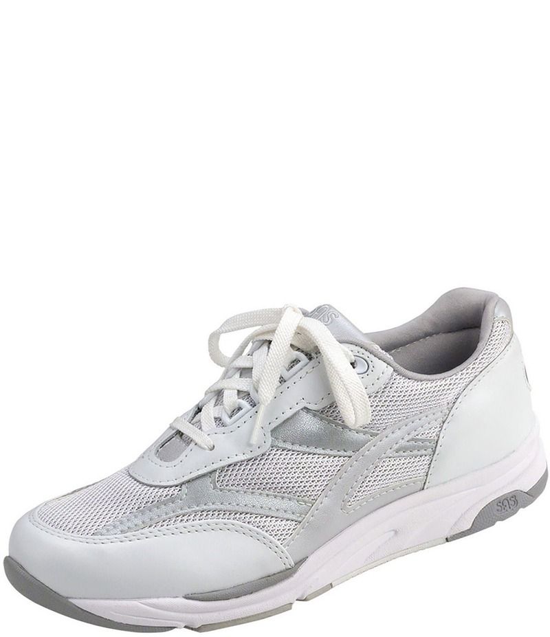 サス レディース シューズ スニーカー メッシュ レザー SAS Tour Leather Mesh Wedge Sneakers Silver シルバー サス レディース シューズ スニーカー メッシュ レザー SAS Tour Leather Mesh Wedge Sneakers Silver シルバー