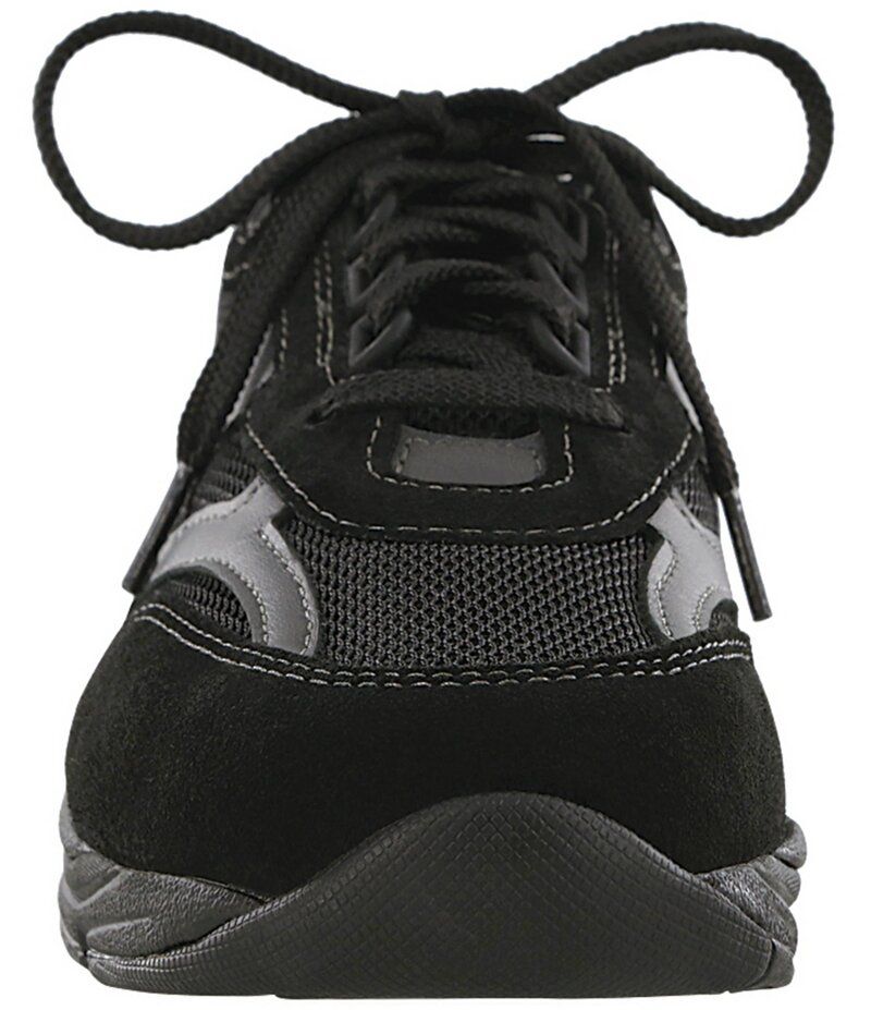 サス レディース シューズ スニーカー メッシュ レザー SAS Tour Leather Mesh Wedge Sneakers Black ブラック