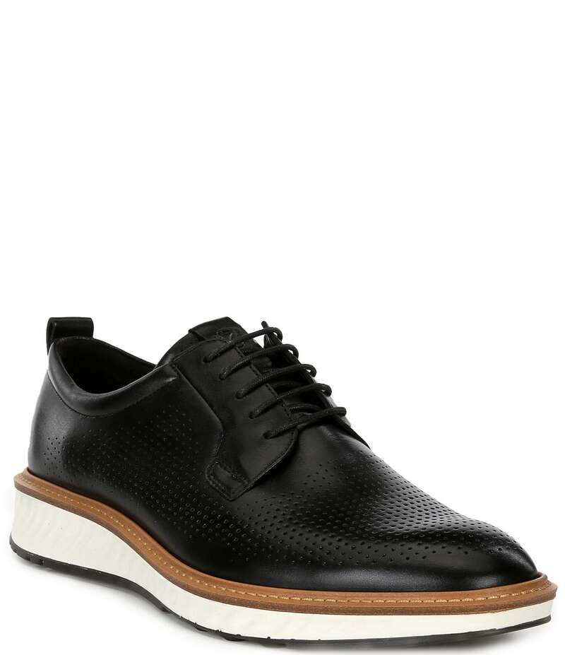 エコー メンズ シューズ ドレスシューズ スニーカー レース ECCO Mens St1 Hybrid LaceUp Sneakers Black ブラック