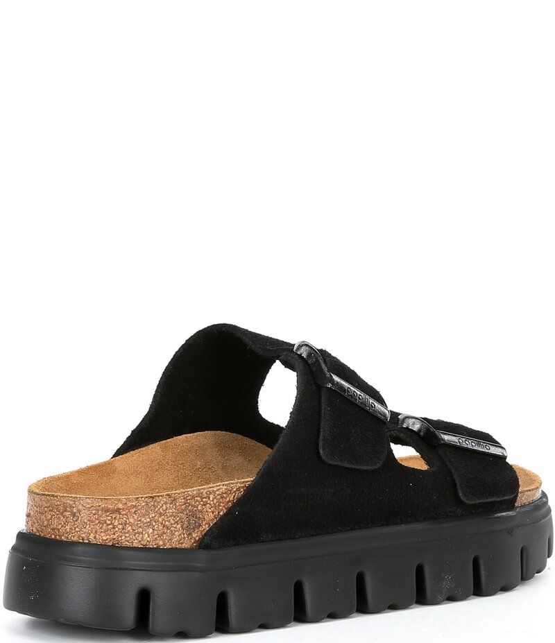 ビルケンシュトック レディース シューズ サンダル プラットフォーム スエード Papillio by Birkenstock Womens Arizona Chunky Suede Platform