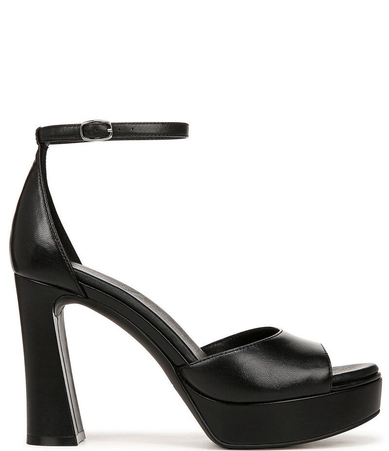 ナチュライザー レディース シューズ サンダル プラットフォーム アンクル レザー Naturalizer 27 EDIT Delphie Leather Ankle Strap Platform D