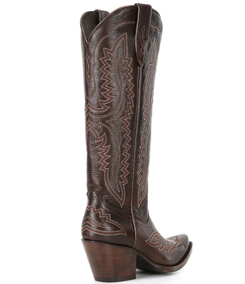 アリアト レディース シューズ ブーツ・レインブーツ トール ブーツ レザー Ariat Womens Casanova Tall Leather Western Boots Rich Chocola