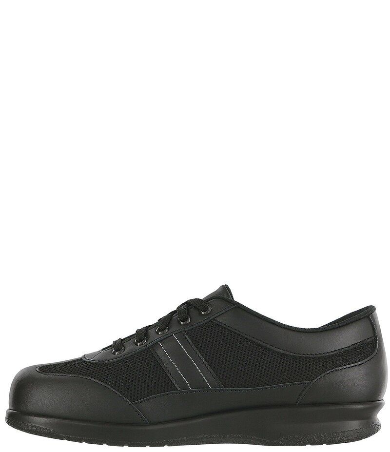 サス レディース シューズ スニーカー メッシュ レザー SAS Womens FT Mesh Leather Sneakers FT Mesh Black ブラック