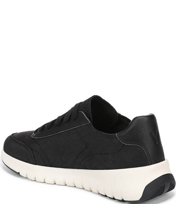 バイオニック レディース シューズ スニーカー プラットフォーム スエード レザー Vionic Uptown Suede and Leather Platform Sneakers Black ブラ