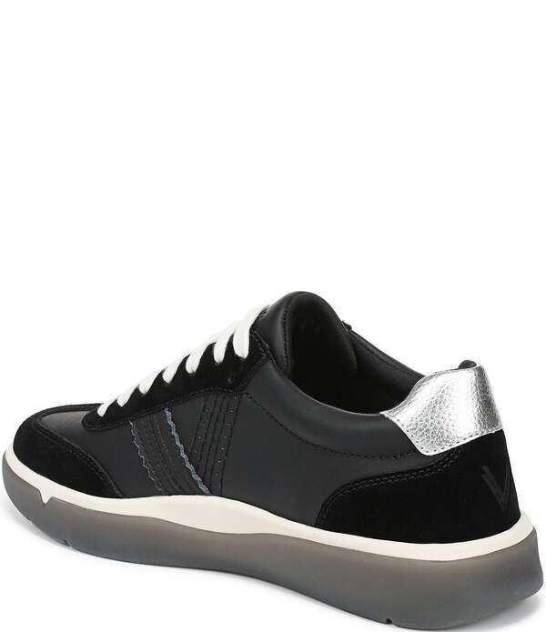 バイオニック レディース シューズ スニーカー スエード レース レザー Vionicity Walk Leather and Suede Lace Up Sneakers Black ブラック バイオニック レディース シューズ スニーカー スエード レース レザー Vionicity Walk Leather and Suede Lace Up Sneakers Black ブラック