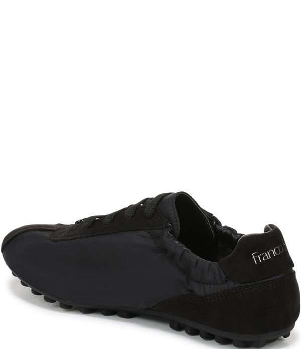 フランコサルト レディース シューズ スニーカー レース Franco Sarto Felina Slip On Stretch Lace Sneakers Black ブラック