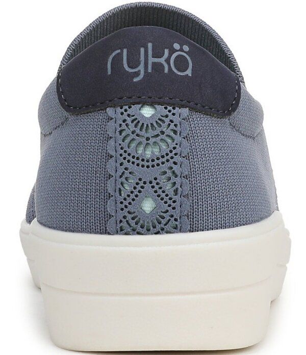 ライカ レディース シューズ スニーカー ニット Ryka Womens Viv Ease Knit Slip On Sneakers Flintstone Blue ブルー