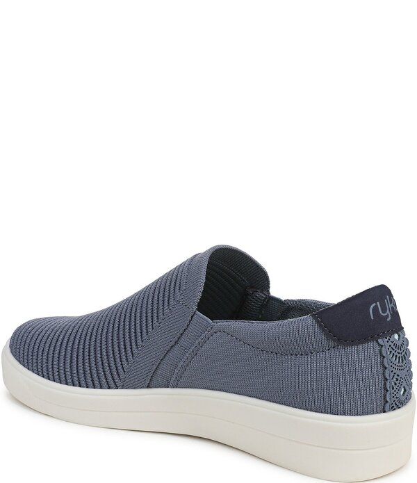 ライカ レディース シューズ スニーカー ニット Ryka Womens Viv Ease Knit Slip On Sneakers Flintstone Blue ブルー