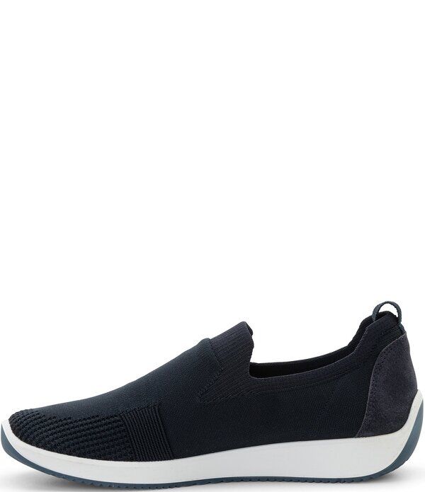 アラ レディース シューズ スニーカー ニット ara Leena Woven Stretch Knit Slip On Sneakers Navy ネイビー アラ レディース シューズ スニーカー ニット ara Leena Woven Stretch Knit Slip On Sneakers Navy ネイビー