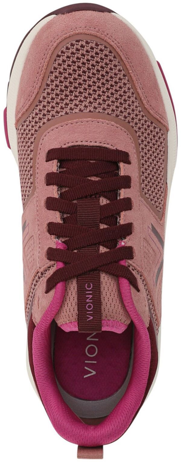 バイオニック レディース シューズ スニーカー ニット Vionic Womens Walk Strider Knit Shoe Cinderose