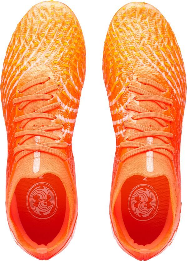 アンダーアーマー レディース シューズ スニーカー Under Armour Magnetico Elite 5 FG Soccer Cleats OrangeWhite ホワイト