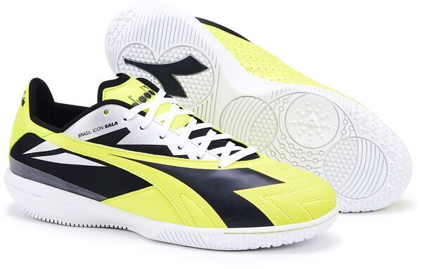 ディアドラ レディース シューズ スニーカー Diadora Brasil Icon Sala Indoor Soccer Shoes YellowBlack ブラック ディアドラ レディース シューズ スニーカー Diadora Brasil Icon Sala Indoor Soccer Shoes YellowBlack ブラック