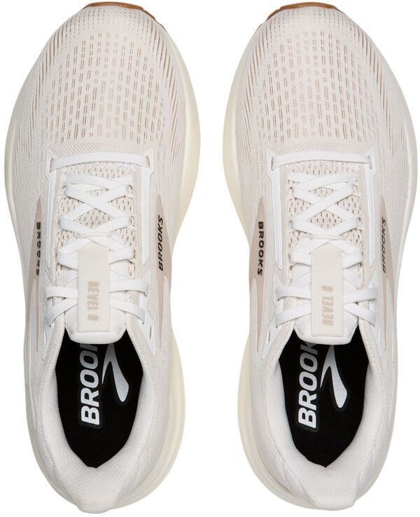 ブルックス レディース シューズ スニーカー Brooks Womens Revel 8 Running Shoes WhiteGray ホワイト