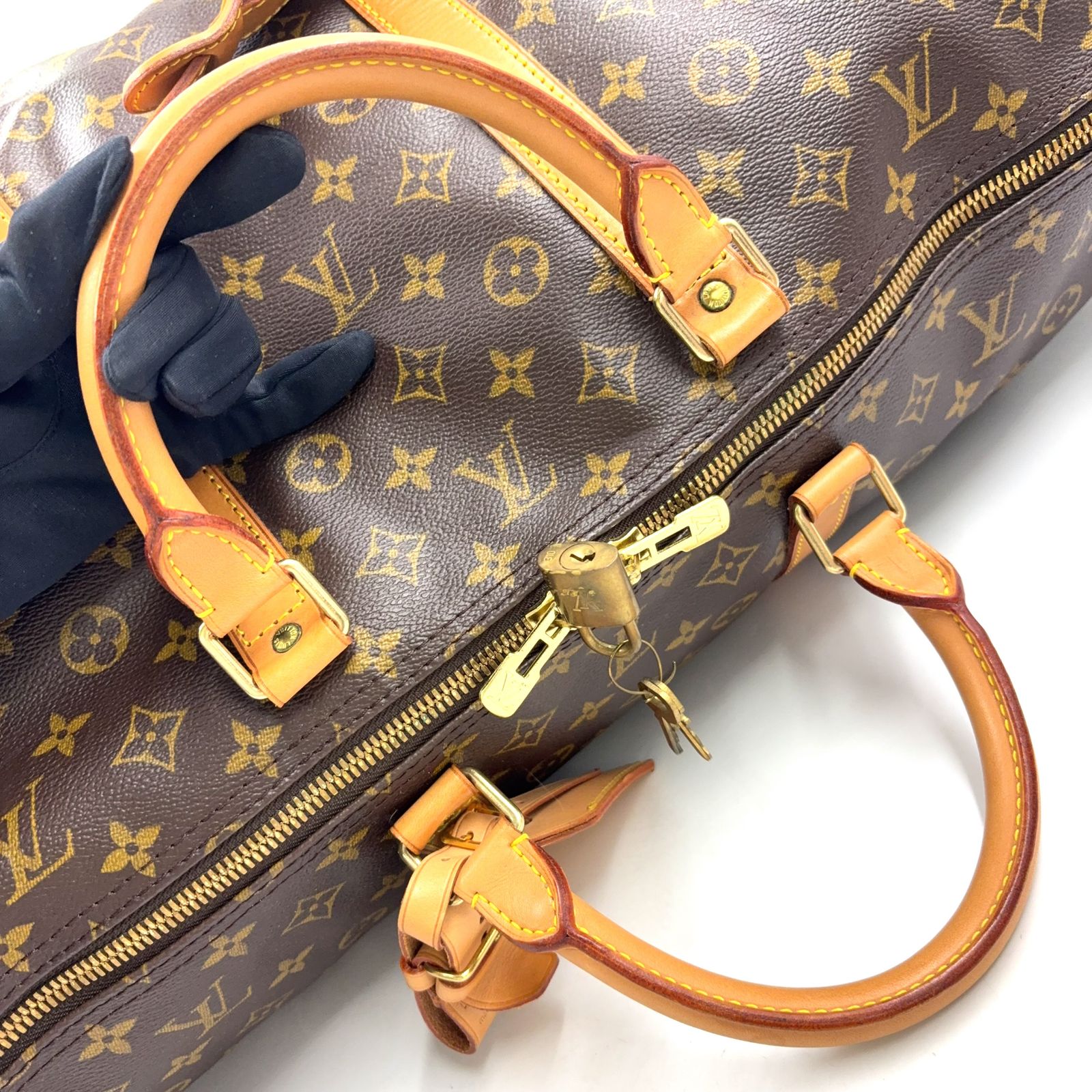 新着】LOUIS VUITTON キーポル バンドリエール60 モノグラム