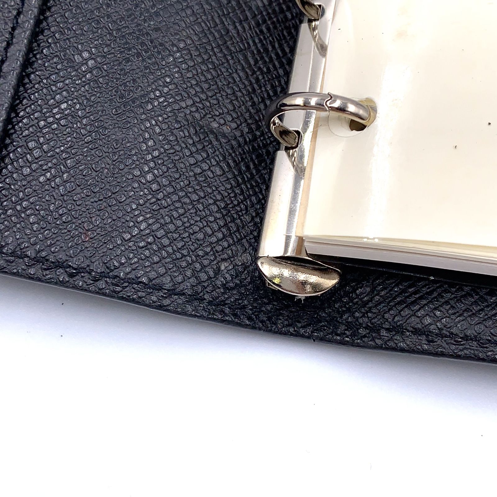 新着】LOUIS VUITTON エピZ アジェンダPM レザー ブラック 手帳カバー