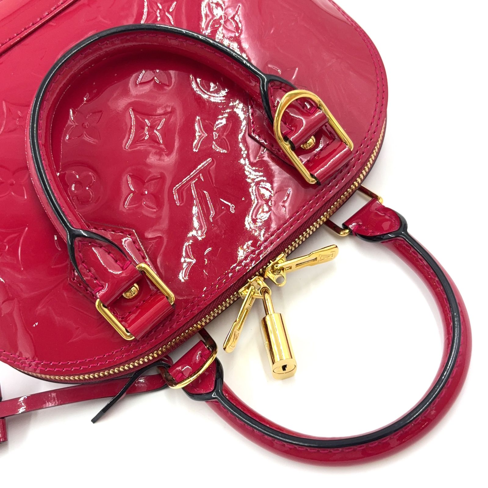 新着】LOUIS VUITTON アルマBB モノグラムヴェルニ モノグラムヴェルニ
