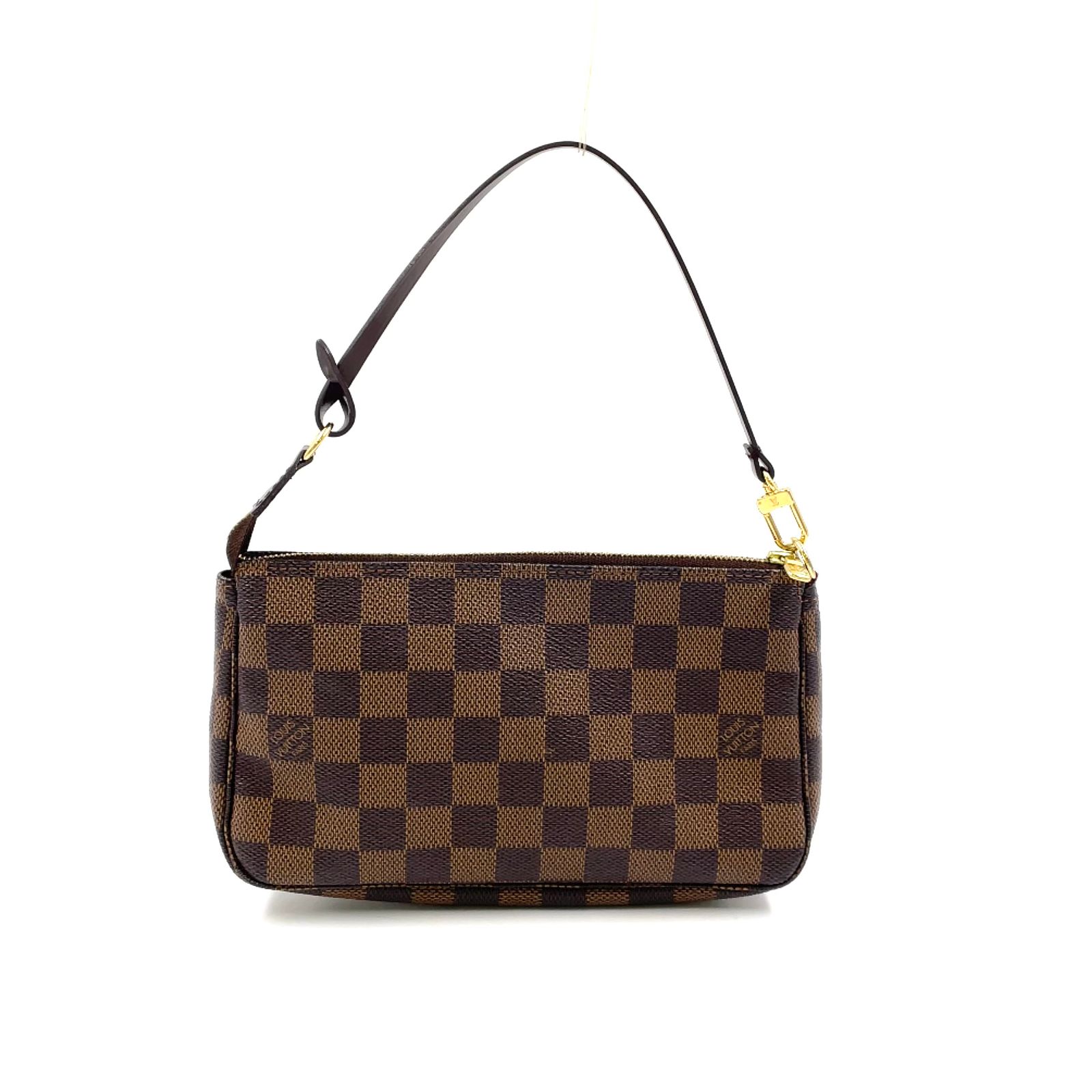 新着】LOUIS VUITTON ポシェットアクセソワール ダミエエベヌ