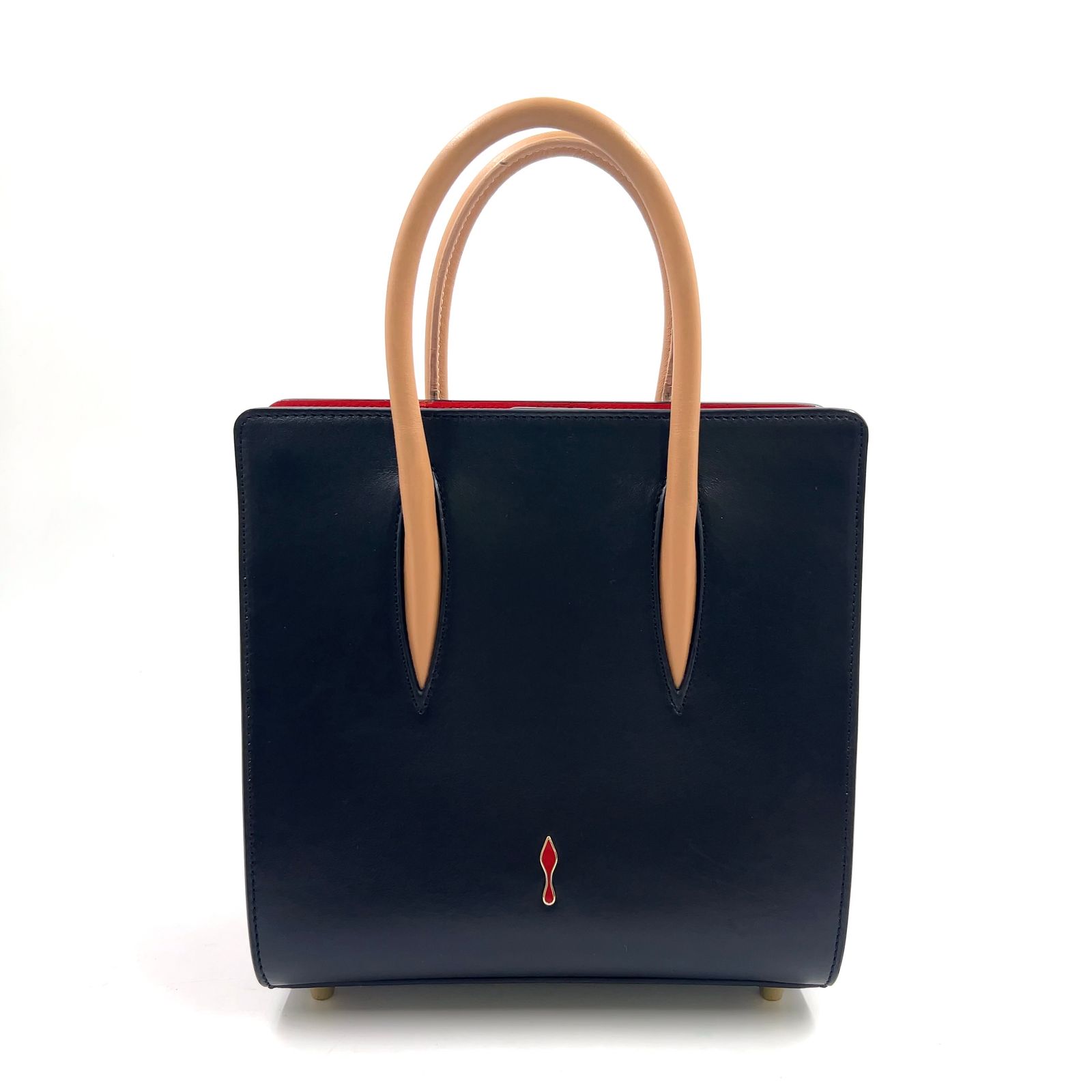 Christian Louboutin パロマ　ショルダーバッグ 新着】Christian Louboutin パロマ ショルダーバッグ レザー ブラック