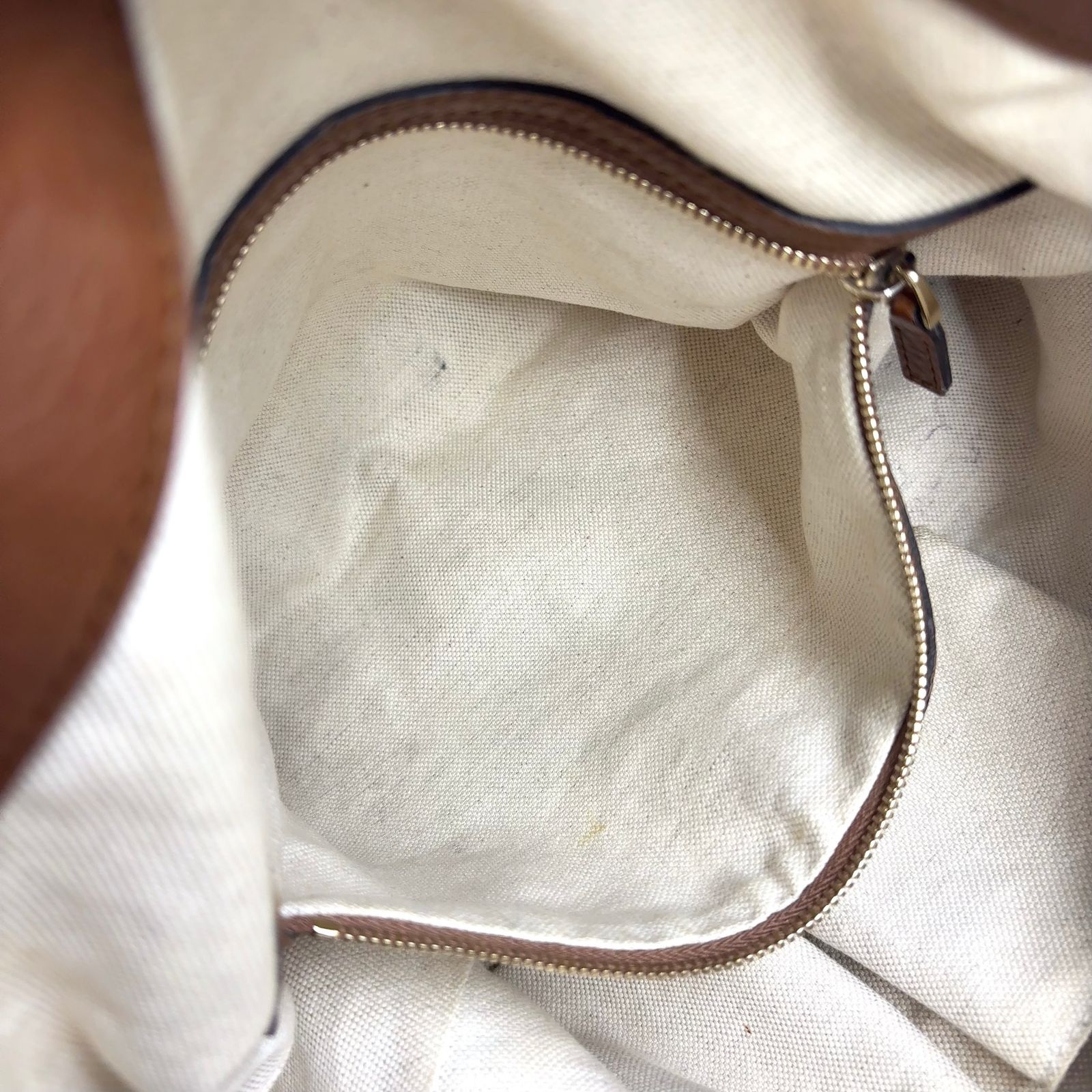 新着】GUCCI ベラ バンブータッセル レザー、キャンバス ベージュ