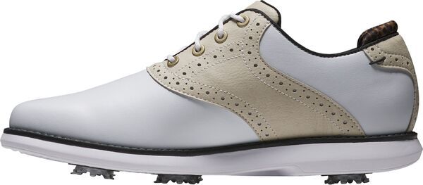 フットジョイ レディース シューズ スニーカー FootJoy Womens Traditionsaddle Golf Shoes WhiteTanBlack ホワイト