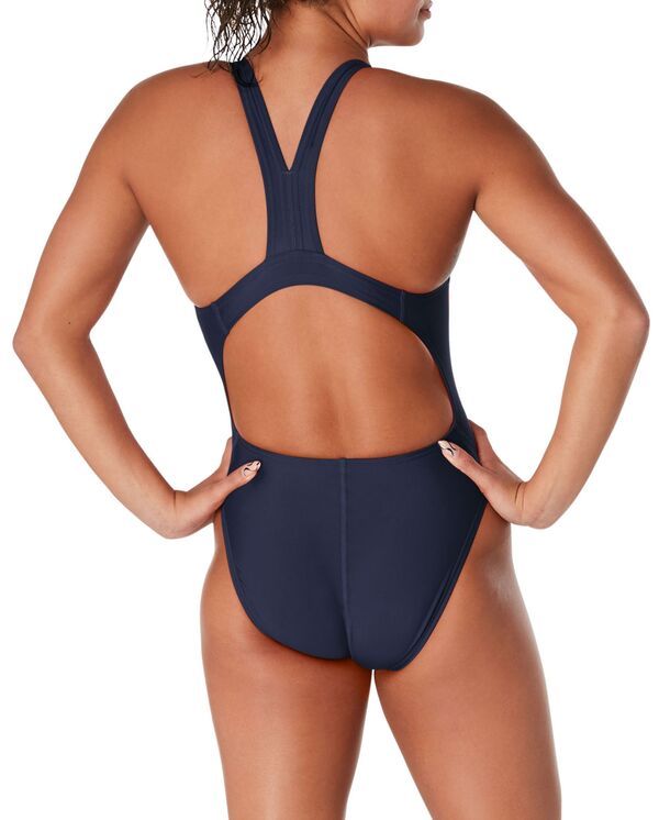 スピード レディース 水着 上下セット Speedo Womens Eco Solid Super Pro Swimsuit Navy ネイビー スピード レディース 水着 上下セット Speedo Womens Eco Solid Super Pro Swimsuit Navy ネイビー