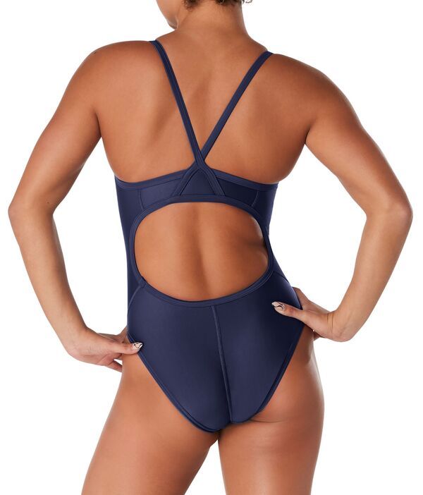 スピード レディース 水着 上下セット Speedo Womens Eco Solid Flyback Navy ネイビー スピード レディース 水着 上下セット Speedo Womens Eco Solid Flyback Navy ネイビー
