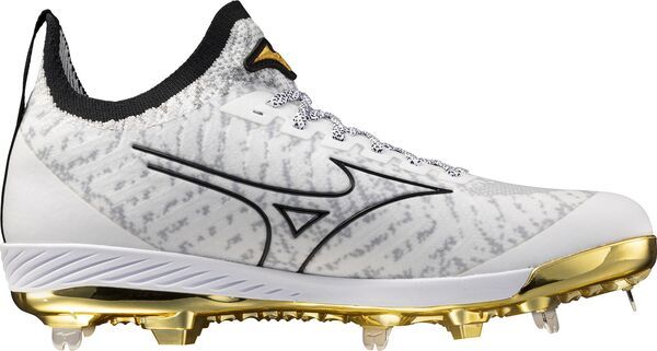 ミズノ メンズ シューズ スニーカー Mizuno Mens Pro Metal Baseball Cleats WhiteGold ホワイト
