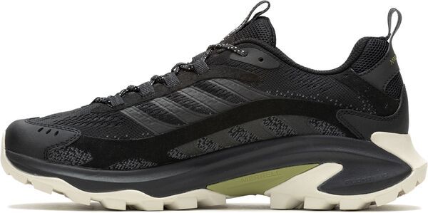 メレル メンズ シューズ ブーツ・レインブーツ Merrell Mens Moab Speed 2 Hiking Shoes Black ブラック
