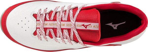 ミズノ レディース シューズ スニーカー Mizuno Womens 9Spike Swift 8 Metal Fastpitch Softball Cleats WhiteRed ホワイト ミズノ レディース シューズ スニーカー Mizuno Womens 9Spike Swift 8 Metal Fastpitch Softball Cleats WhiteRed ホワイト