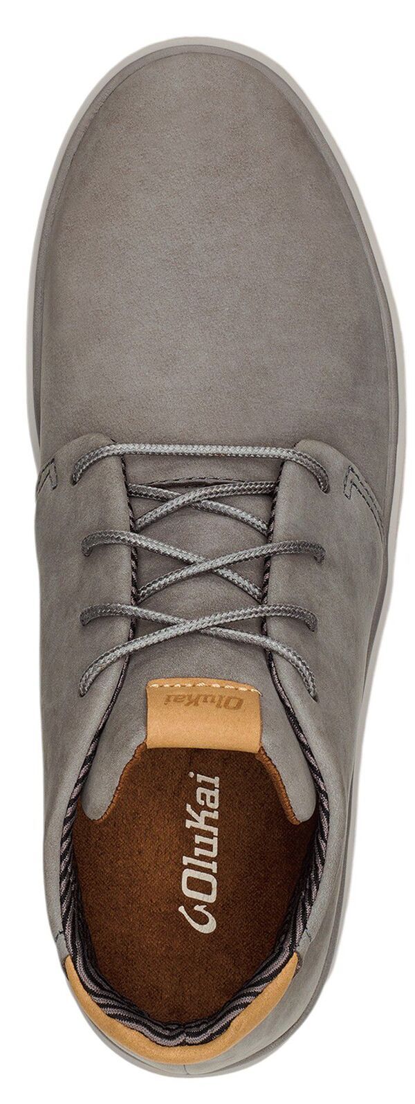 オルカイ メンズ シューズ ブーツ・レインブーツ レザー OluKai Mens Papaku ￣ Ili Waterproof Leather Boots Graphite グラファイト