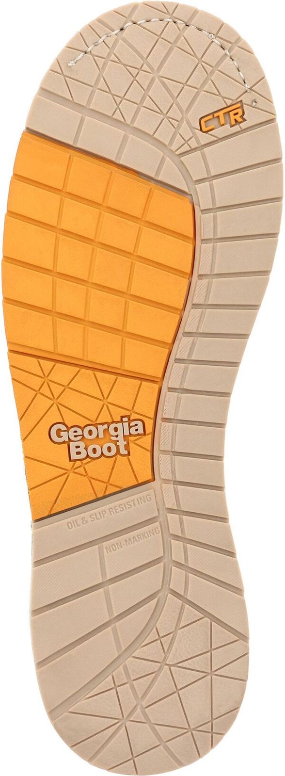 ジョージアブーツ メンズ シューズ ブーツ・レインブーツ レース Georgia Boots Mens 8 Waterproof LaceUp Wedge Work Boots Brown ブラウン