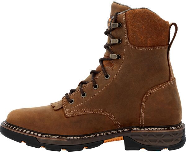 ジョージアブーツ メンズ シューズ ブーツ・レインブーツ レース Georgia Boots Mens 8 CarboTec FLX Lace Waterproof Work Boots Brown