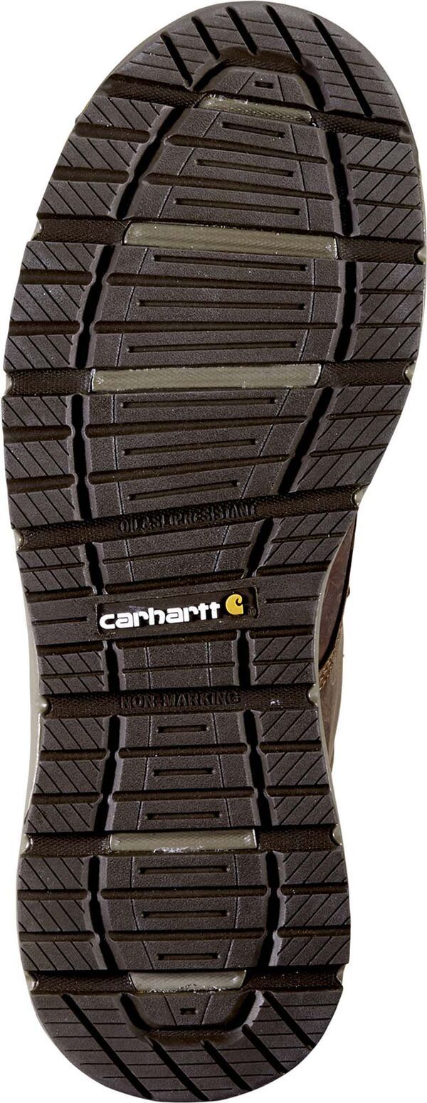カーハート メンズ シューズ ブーツ・レインブーツ Tシャツ Carhartt Mens Millbrook 4 Romeo Steel Toe Wedge Work Boots Brown ブラウン