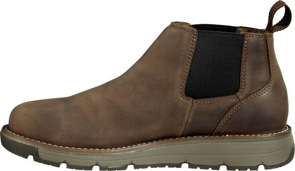 カーハート メンズ シューズ ブーツ・レインブーツ Tシャツ Carhartt Mens Millbrook 4 Romeo Steel Toe Wedge Work Boots Brown ブラウン
