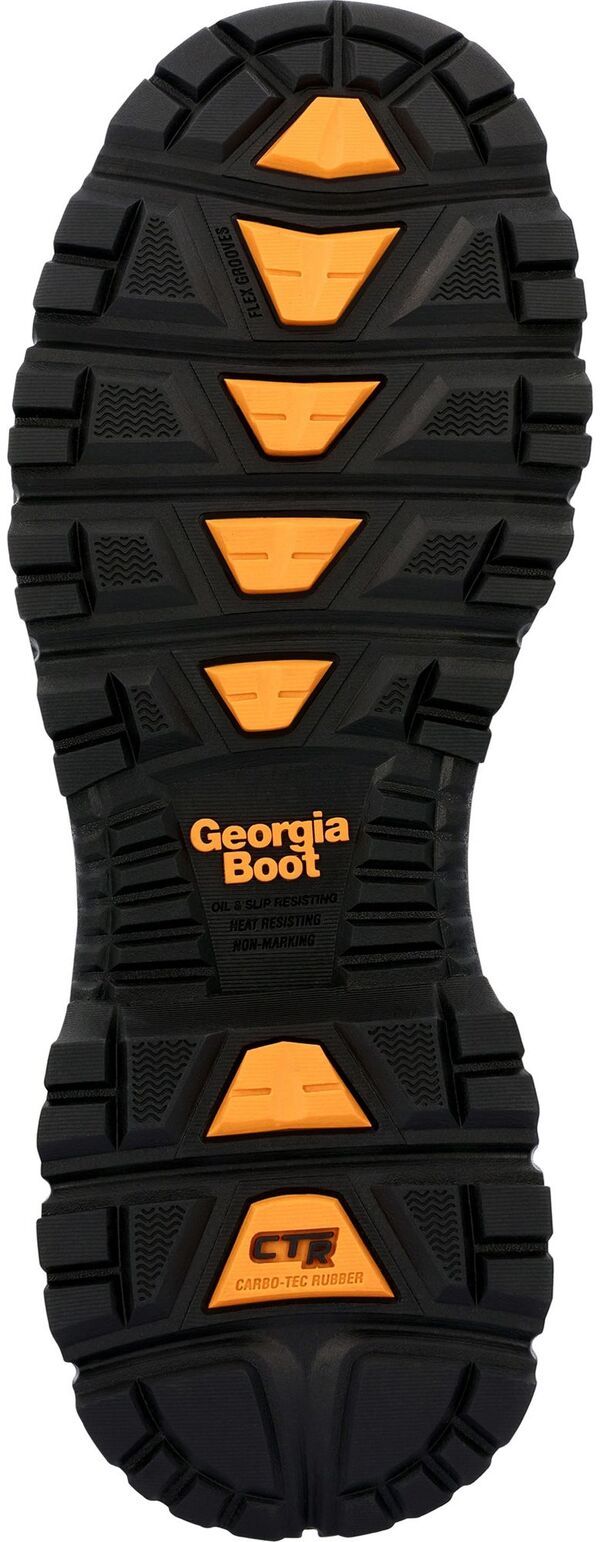 ジョージアブーツ メンズ シューズ ブーツ・レインブーツ Georgia Boots Mens 11 PullOn Waterproof Work Boots Brown ブラウン