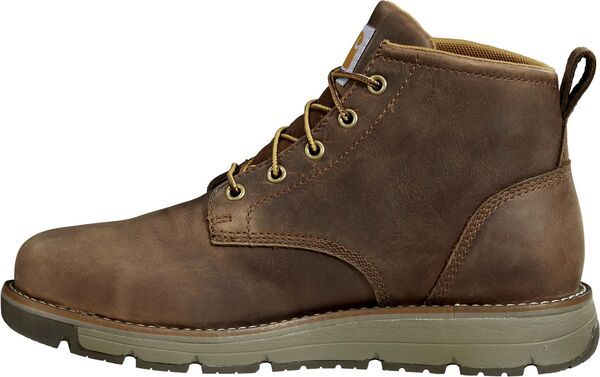 カーハート メンズ シューズ ブーツ・レインブーツ Carhartt Mens Millbrook 5 Waterproof Wedge Work Boots Brown ブラウン