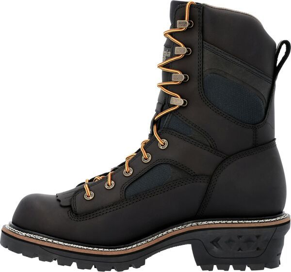 ジョージアブーツ メンズ シューズ ブーツ・レインブーツ Georgia Boots Mens LTX 9 Logger Waterproof Work Boots Black ブラック ジョージアブーツ メンズ シューズ ブーツ・レインブーツ Georgia Boots Mens LTX 9 Logger Waterproof Work Boots Black ブラック
