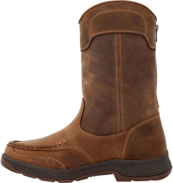 ジョージアブーツ メンズ シューズ ブーツ・レインブーツ Georgia Boots MensuperLyte Waterproof Wellington Work Boots Brown ブラウン