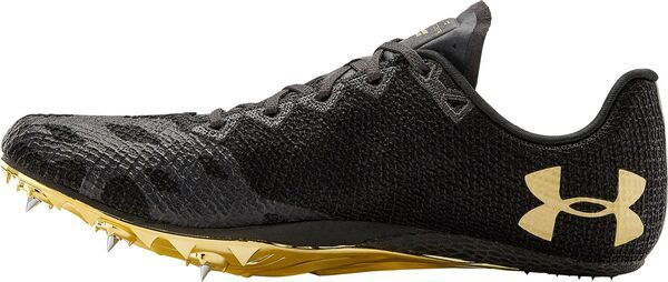 アンダーアーマー メンズ シューズ スニーカー Under Armour HOVR Smokerider Track and Field Shoes BlackGold ブラック アンダーアーマー メンズ シューズ スニーカー Under Armour HOVR Smokerider Track and Field Shoes BlackGold ブラック