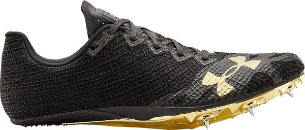 アンダーアーマー メンズ シューズ スニーカー Under Armour HOVR Smokerider Track and Field Shoes BlackGold ブラック