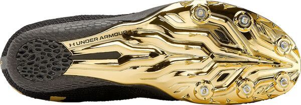 アンダーアーマー メンズ シューズ スニーカー Under Armour HOVR Smokerider Track and Field Shoes BlackGold ブラック アンダーアーマー メンズ シューズ スニーカー Under Armour HOVR Smokerider Track and Field Shoes BlackGold ブラック
