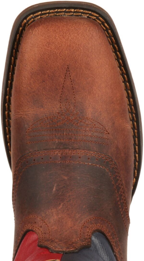 ドゥランゴ メンズ シューズ ブーツ・レインブーツ Durango Mens Rebel Texas Flag Western Boots Dark BrownTexas Flag ブラウン
