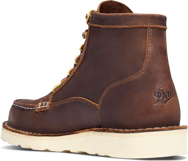 ダナー メンズ シューズ ブーツ・レインブーツ Danner Mens Bull Run Moc Toe 6 EH Work Boots Brown ブラウン