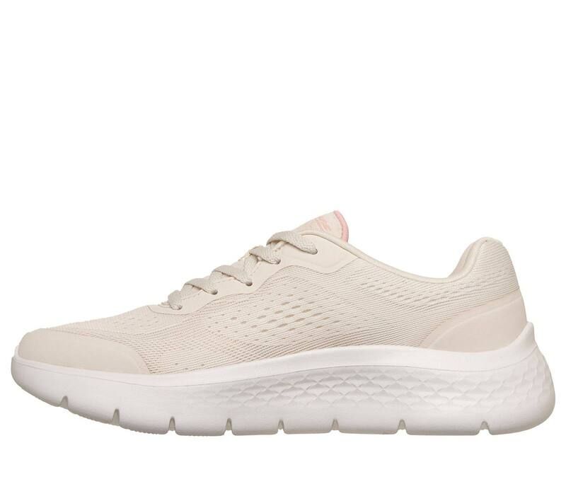 スケッチャーズ レディース シューズ スニーカー Skechers GO WALK Flex Serenity Womens Comfort Sneakers Natural Pink ピンク